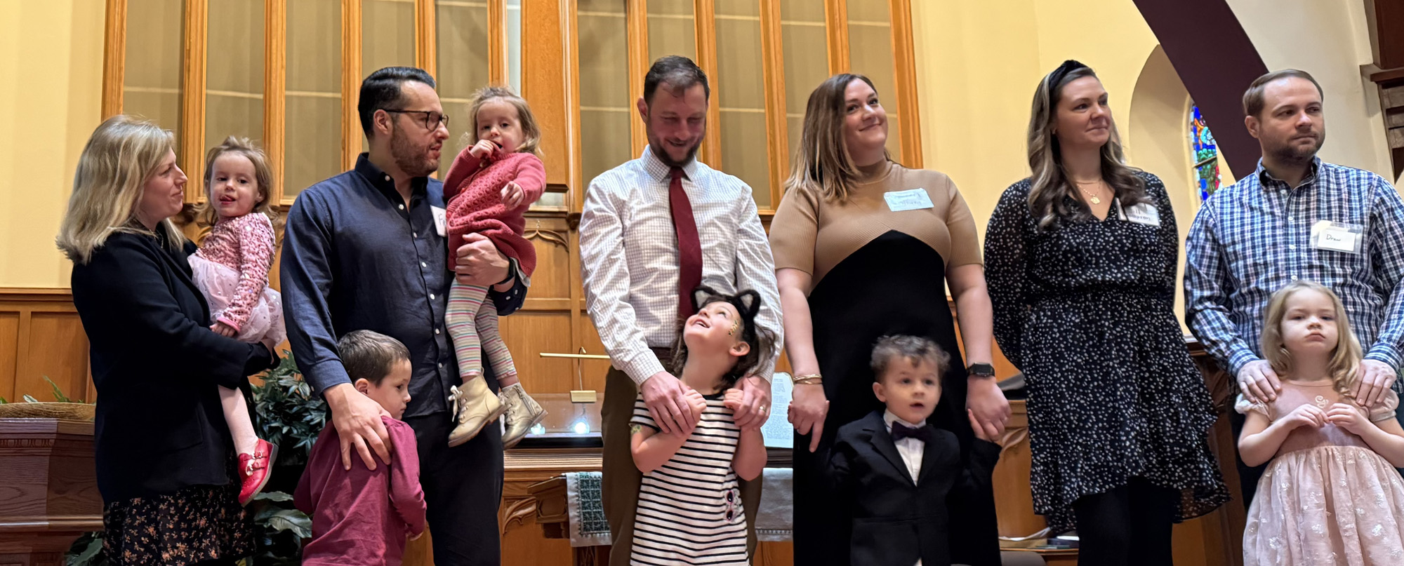 Families at Riverside Presbyterian Church (USA) in Riverside IL